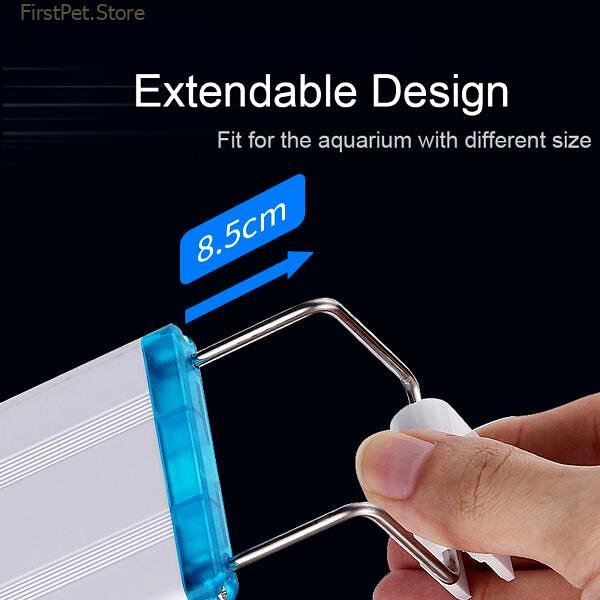 18 75CM Super Slim LEDs Aquarium Lighting Aquatic Plant Light Extensible Waterproof Clip on Lamp For 1