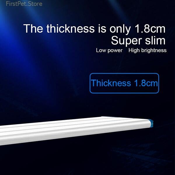 18 75CM Super Slim LEDs Aquarium Lighting Aquatic Plant Light Extensible Waterproof Clip on Lamp For 2