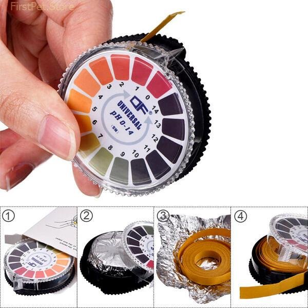 1pc 5m Alkaline Acid Indicator Meter Test Paper Roll 0 14 Ph Meters For Water Urine 3