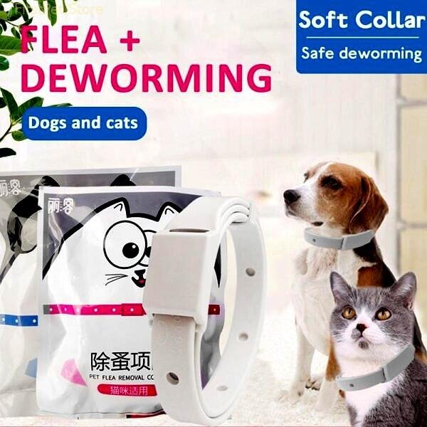 1pc Pet Flea Collar Cat Dog Different Length Waterproof Mosquito Repellent Insect Pet Vitro Deworming Collar