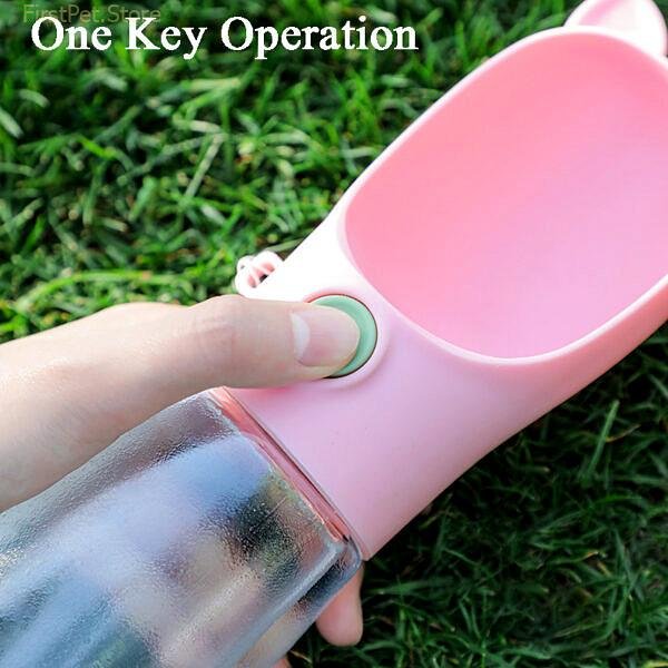 350ml Portable Travel Dog Water Bottle for Small Medium Dogs Outdoor Walking Puppy Water Dispenser Cats 1