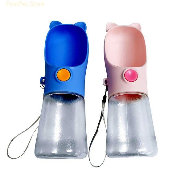 350ml Portable Travel Dog Water Bottle for Small Medium Dogs Outdoor Walking Puppy Water Dispenser Cats 5