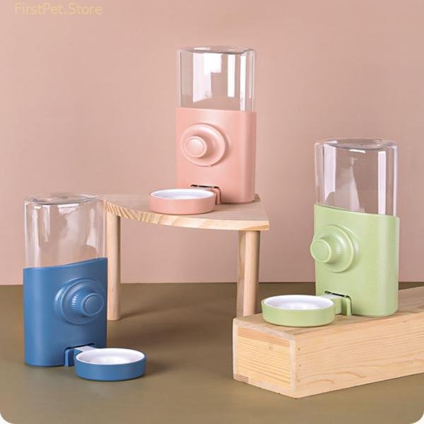 600ML Rabbit Water Dispenser Automatic Large capacity Siphon Feeding Kettle Pet Supplies For Hamster Guinea Pig 1