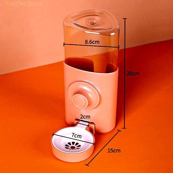 600ML Rabbit Water Dispenser Automatic Large capacity Siphon Feeding Kettle Pet Supplies For Hamster Guinea Pig 3