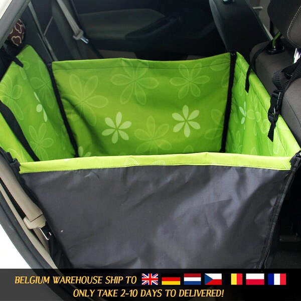 CAWAYI KENNEL Pet Carriers Dog Car Seat Cover Carrying for Dogs Cats Mat Blanket Rear Back 1
