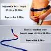 Dog Collar Retractable Bungee Leash Hands Free Running Walking Adjustable Waist Belt Harness Big Collars for 1