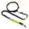 Dog Collar Retractable Bungee Leash Hands Free Running Walking Adjustable Waist Belt Harness Big Collars for 4