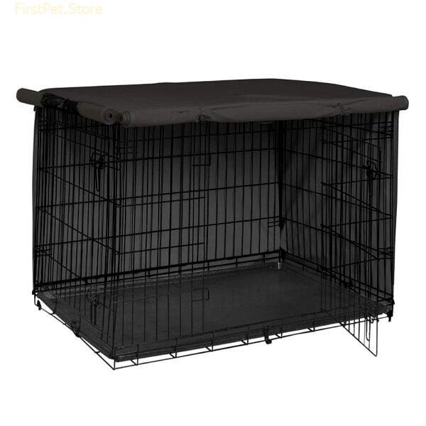 Dog Kennel Cage Pet House Cover Waterproof Dust proof Durable Oxford Foldable Washable Small Medium Large 5