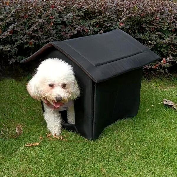 Foldable Cat House Outdoor Waterproof Pet House For Small Dogs Kitten Puppy Cave Nest With Pets 3