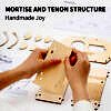 Hamster Wooden House Toys Pet Guinea Pig Squirrel Hideout House Hamster Accessories Rat Rabbit Gerbil Nest 10