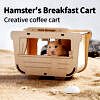 Hamster Wooden House Toys Pet Guinea Pig Squirrel Hideout House Hamster Accessories Rat Rabbit Gerbil Nest 9