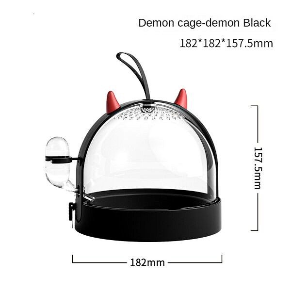 Newest Guinea Pig Hamster Cage Hamster Devil Traveling Cage Small Pet Takeout Cage Guinea Pig Accessories 5