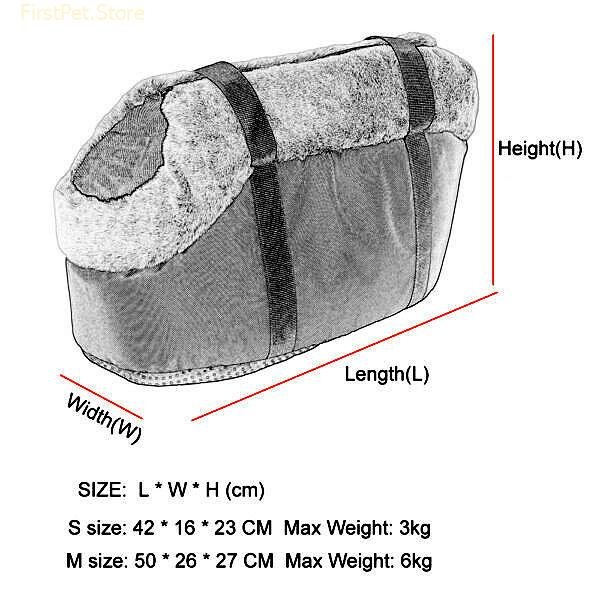 Outdoor Travel Dog Carrier Bags For Small Dogs Cats Portable Puppy Warm Shoulder Bag Chihuahua Backpack 1