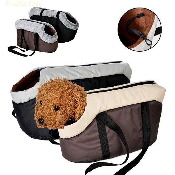 Outdoor Travel Dog Carrier Bags For Small Dogs Cats Portable Puppy Warm Shoulder Bag Chihuahua Backpack
