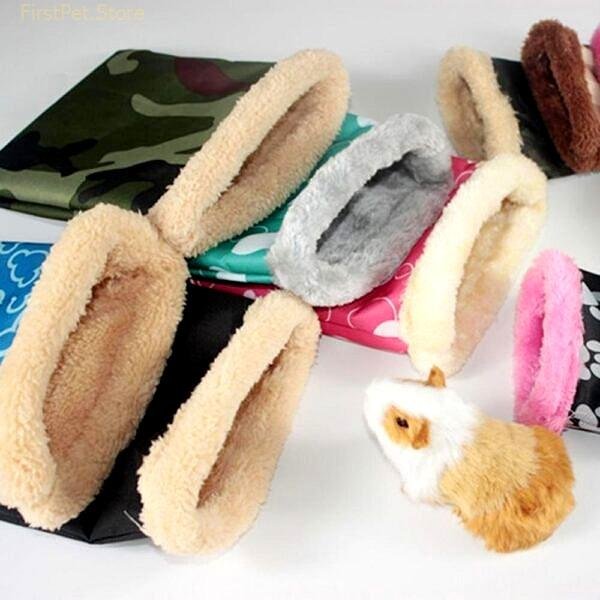 Sleeping Small Pet Nest Bed Warm Hedgehog Squirrel Hamster Guinea Pig Winter Bag 1