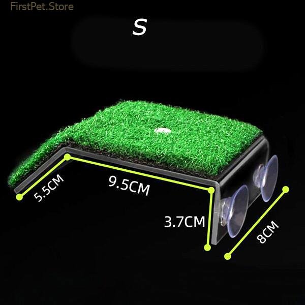 Turtle Drying Table Fish Tank Lawn Turtle Platform Turtle Basking Platform Tortoise Climbing Ladder Platform Aquarium 5