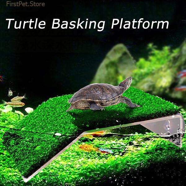 Turtle Drying Table Fish Tank Lawn Turtle Platform Turtle Basking Platform Tortoise Climbing Ladder Platform Aquarium