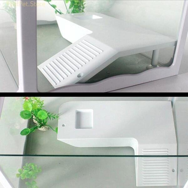 Turtle Frog Floating Island Aquatic Pet Reptile Supplies Aquarium Ornament Turtle Pier Reptile Habitat