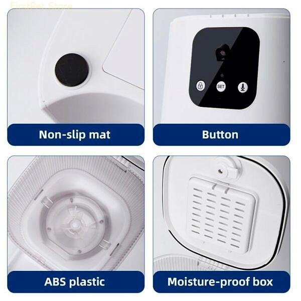 Xiaomi Video Camera Feeder Timing Smart Automatic Pet Feeder For Cats Dog WiFi Intelligent Dry Food 3