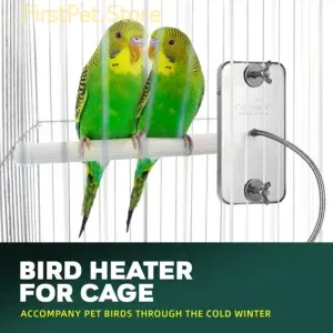 Birds Thermostat Lamp Bird Warmer Parrot Heater Bird Cage Accessories for Cages Parrots Heating Birdcage Supplies