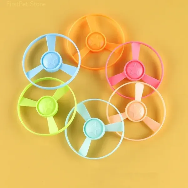 Funny Cat Interactive Teaser Training Toy Creative Kittens Mini Bamboo copter Games Toys Pets Supplies Accessories 4