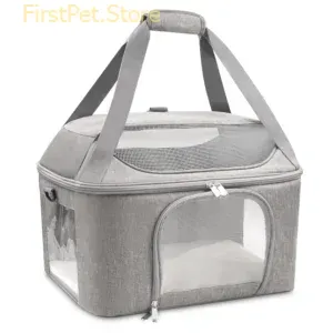 Pet Backpack Breathable Cat Carrier Bag Travel Airline Approved Transport Bag For Small Dogs and Cats