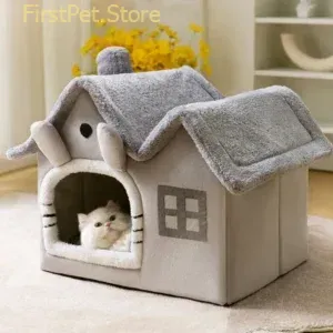 Sleeping Warm in Winter Cat Bed Little Mat Basket Small Dog House Products Pet Tent Cosy